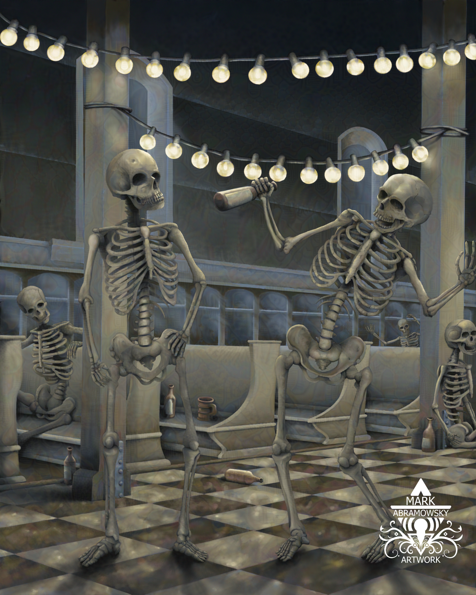 Skeleton Party